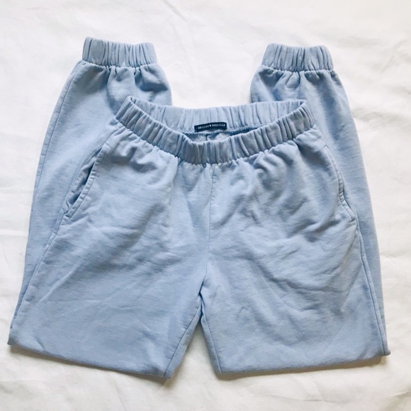SOLD brandy melville periwinkle rosa sweatpants - Picture 2 of 5